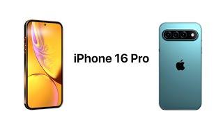 iPhones 16 Pro concept