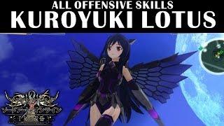 Kuroyuki Lotus All Skills - Accel World vs Sword Art Online