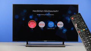 Erstinstallation eines Panasonic TV-Gerätes | Panasonic Support