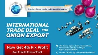 Startup Onions  Export in LC & MEP with AK International Broker