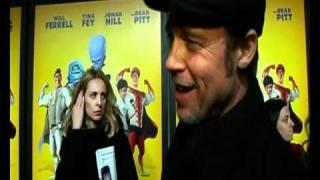 Brad Pitt and Tina Fey bring their children to Megamind premiere