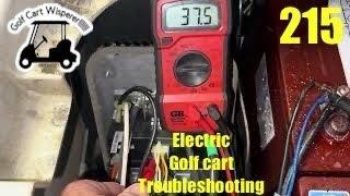 Ezgo txt electric won’t move/troubleshoot everything