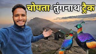 निकल पड़े तुंगनाथ ट्रैक पर ||Chopta Tungnath Trek || Pahadi Biker || Alok Rana