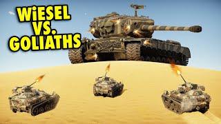 SWARMING HEAVY TANKS WITH THE SMALLEST TANK - Wiesel 1A4 in War Thunder feat. @PhlyDaily @Spookston