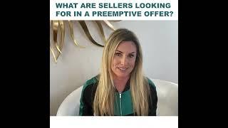 What are Sellers Looking in a Pre-Emptive Offer in Real Estate | #shorts #realestateshorts #viral