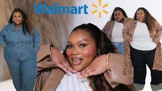 WALMART FALL PLUS SIZE TRY ON HAUL | Chrissyb Styles