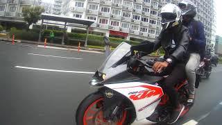 las pinas to manila #ktm #rc200