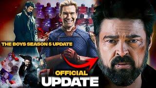 The Boys Season 5 Official Latest Update|The Boys Season 5|The Boys 5 Shooting Update|Prime Video