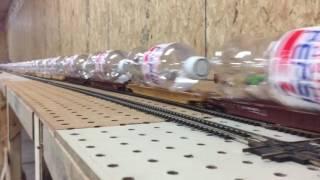 Ho scale Crystal Pepsi train