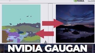 DOODLES TO AWESOMENESS -NVIDIA GAUGAN - [REVIEW/WALK-THROUGH]