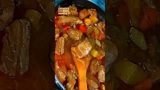 Pork Ribs CALDERETA!Saucy Meat Stew!#caldereta#kaldereta #calderetarecipe
