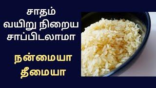 மூன்று வேளை சாதம் சாப்பிடலாமா/rice food during day