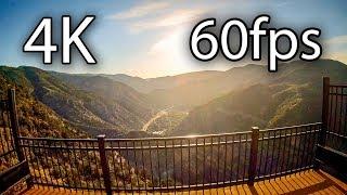 Giant Canyon Swing front seat on-ride 4K POV @60fps Glenwood Caverns Adventure Park