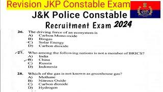 Top 30 MCQS General knowledge || JKP Constable Exam || GK With Special Reference to J&K || GK Quiz