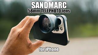 I tried the Sandmarc 58mm 2x Telephoto lens for iPhone. Here's what happened.