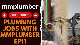 More soldering and pipe bending plumbing jobs with mmplumber ep11