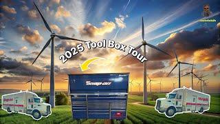 First Tool Box Tour of 2025! Midnight Blue 84” SNAP ON Triple- Bank EPIQ. #toolboxtour #youtube