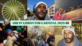 Carnival, 2025 // 48H solo in Lisbon, partying with locals and Brazilians!