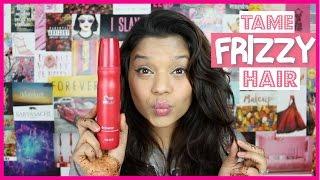 How to : Tame Frizzy Hair || Miss Pink Shoes