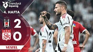 Vestel | Beşiktaş (2-0) Sivasspor - Highlights/Özet | Trendyol Süper Lig - 2024/25