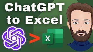 ChatGPT to Excel – The Easy Way