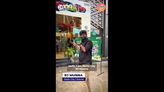 RJ Bharath from Radio City explores the vibe of the MG Comet EV in Chennai