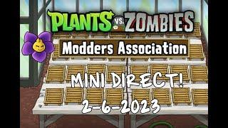 The First Ever P.V.Z M.A Mini MOD DIRECT! (2-6-2023 MOD SHOWCASE!)