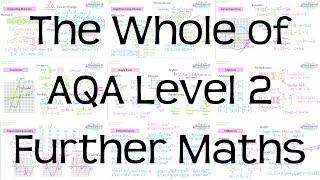 The Whole of AQA Level 2 Further Maths | Revision for GCSE