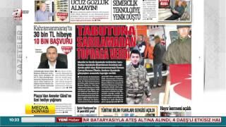 Kahramanmaraş Manşet Gazetesi A haber'de