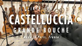 Castelluccia Grande Bouche Guitar c. 1955 Played by Jack Schneider // SOUND CHECK