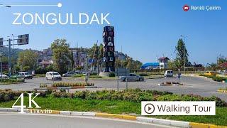 4K Zonguldak City Center Walking Tour | Türkiye 2024