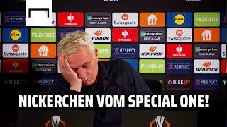 Prime Special One!  Mourinho schläft auf der PK ein  und fällt vernichtendes Urteil! 