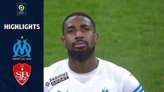 OLYMPIQUE DE MARSEILLE - STADE BRESTOIS 29 (1 - 2) - Highlights - (OM - SB29) / 2021-2022