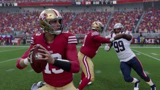 San Francisco 49ers vs New England Patriots - NFL Today Week 4 2024 Full Highlights - Madden 25 Sim