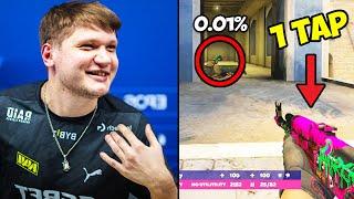 S1MPLE DOES NOT MISS ON LAN! 0.001% CHANCE JUMPING 1 TAP! CS:GO Twitch Clips