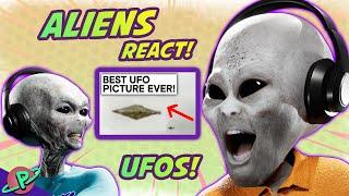 Aliens React To UFO Footage (Animated Podcast) Space-Pod #funny #funnyanimation