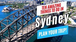 10 Top Things to Do in SYDNEY, Australia in 2025 | Ultimate Sydney Travel Guide