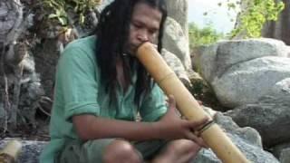 DIGIRIDOO, (ABORIGINAL BAMBOO INSTRUMENT)  AUSTRALIA.