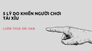 Sunwin | Cách Bắt Cầu Sunwin Tài Xỉu  5 Lý Do Khiến Người Chơi Luôn Thua Khi Chơi Lâu