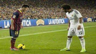 Lionel Messi and Marcelo, The Battle between two Great players