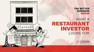 How to Pitch to a Restaurant Investor