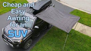 Easy and Cheap Awning Setup On a 4Runner