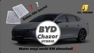 BYD CHAZOR HYBRID BENZIN MATOR MOYINI ALMASHTIRISH !!