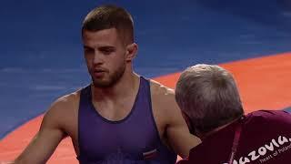 BRONZE FS - 57 kg: K. KERYMOV (UKR) v. M. NAIM (BUL)