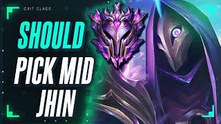 SHOULD PICK MID JHIN IS OP - BUILD & RUNES - WILD RIFT