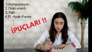 Güzel Sanatlar Yetenek Sınavı Dikkat Edilmesi Gerekenler/Puan Getiren Noktalar! #2