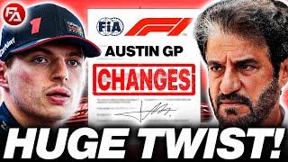 F1 Drivers FURIOUS after FIA Announce SHOCKING TRACK CHANGES for Austin GP!