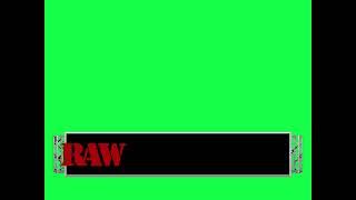 Every WWF/WWE Raw Nameplate Graphics Logo (1993-present)