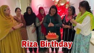 Finally Riza surprise Birthday celebrate  Saba baby bump na chupa Saki dipikakiduniya latest vlog