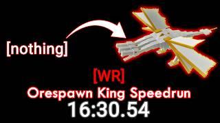 [FWR] Orespawn Speedrun (16:30)